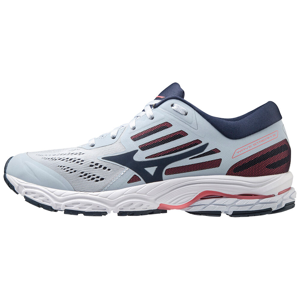 Mizuno Women's Wave Stream 2 Running Shoes Blue/Indigo (J1GD191929-TPJ)